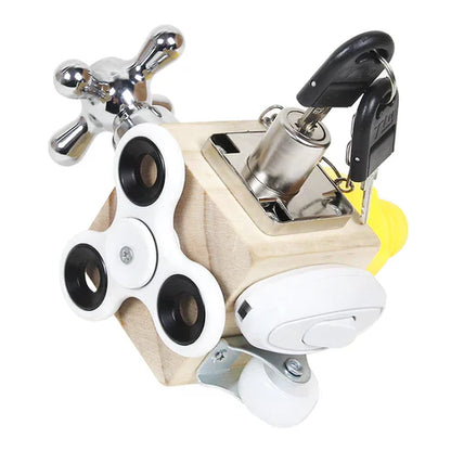 Montessori educational and play cube